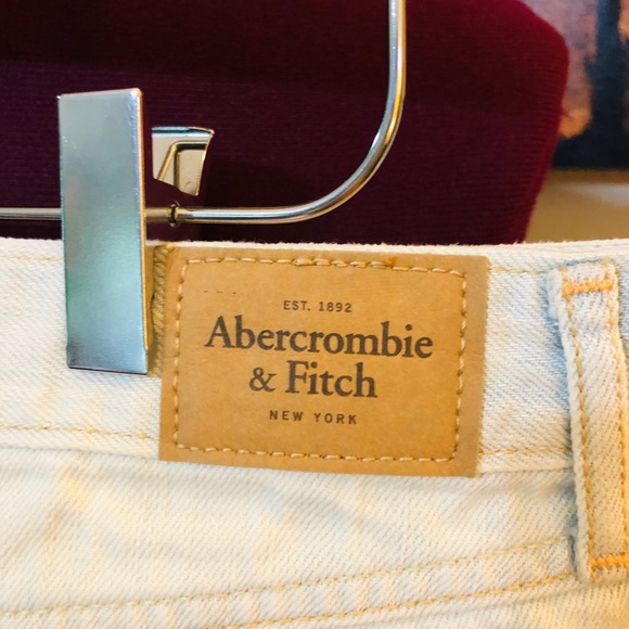 ABERCROMBIE & FITCH EUC Distressed Miniskirt 29 - Picture 4 of 5